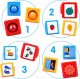 HOLA WIEŻA EMOCJI 3 KOSTKI HOLA KOSTKA SORTER 7