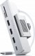 HUB USB Satechi Satechi USB-C Clamp Hub for 24" iMac - Hub do iMac M1 2021 24" oraz 27" Studio Display 2022 USB-C (USB-C, 3x USB-A, czytnik kart micro/SD) (silver) 1
