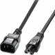 Kabel zasilający Lindy IEC-kabel zasilający C14 do C5 5m 1