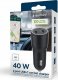 Ładowarka Gembird GEMBIRD Ładowarka samochodowa 2x USB Typ-C 40W 4A czarna 2