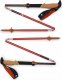 Black Diamond trekking poles Pursuit FLZ M/L, fitness device (black/red, 1 pair, 125-140 cm) 1