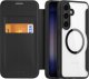 Dux Ducis Etui Dux Ducis Skin X Pro do Samsung S24 z magnetycznym ringiem i klapką - czarne 3