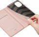 Dux Ducis Etui z klapką, portfelem i podstawką Dux Ducis Skin Pro do Xiaomi Poco M6 Pro / Redmi 12/12R - różowe 3