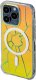 Kingxbar Etui silikonowe MagSafe Kingxbar PQY Crack Series do iPhone 15 Pro - holograficzne 2