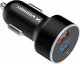 Ładowarka Wozinsky Ładowarka samochodowa Wozinsky WDCCAC USB-C USB-A 36W - czarna 2