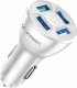 Ładowarka Wozinsky Ładowarka samochodowa Wozinsky WCCAW 50W 4x USB-A QC - biała 1