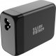 Ładowarka Silver Monkey Ładowarka GaN Silver Monkey SMA155 200W 3xUSB-C PD USB-A QC 3.0 z odłączanym kablem zasilającym - czarna 3