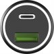 Ładowarka Silver Monkey Ładowarka samochodowa Silver Monkey SMA078 1xUSB-C 1xUSB-A 45W PD QC - czarna 3