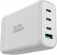 Ładowarka Silver Monkey Ładowarka GaN Silver Monkey SMA152 130W 3xUSB-C PD USB-A QC 3.0 z odłączanym kablem zasilającym - biała 1