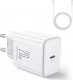 Ładowarka Joyroom Ładowarka USB C 20W PD Joyroom JR-TCF06 - czarna 11