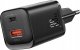 Ładowarka Joyroom Szybka ładowarka sieciowa Joyroom JR-TCF08EU Speed Series 30W USB-A / USB-C PD/QC/AFC/FCP - czarna 5