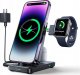 Ładowarka Joyroom Stacja ładująca 4w1 Joyroom JR-WQS02 iPhone AirPods Apple Watch składana - czarna 1