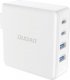 Ładowarka Dudao Szybka ładowarka sieciowa GaN 100W 2 x USB-C / 2 x USB Dudao A100EU - biała 6
