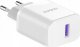 Ładowarka Dudao Ładowarka Dudao A20EU sieciowa USB-A 18W - biała + kabel USB-A - USB-C 2