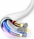 Ładowarka Dudao Ładowarka Dudao A20EU sieciowa USB-A 18W - biała + kabel USB-A - USB-C 3
