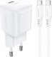 Ładowarka Acefast Ładowarka sieciowa Acefast A73 Mini PD 20W GaN + kabel USB-C - biała 1
