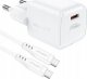 Ładowarka Acefast Ładowarka sieciowa Acefast A73 Mini PD 20W GaN + kabel USB-C - biała 4