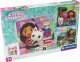 Clementoni Puzzle 3x48 elementów Super Kolor Koci Domek Gabi 1