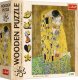 Trefl Puzzle drewniane 200 elementów Pocałunek Gustav Klimt 1