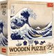 Trefl Puzzle drewniane 200 elementów Wielka Fala w Kanagawie Hokusai Katsushika 1