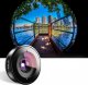 Apexel Obiektyw Soczewka Rybie Oko / Fisheye 195° Hd Do Telefonu / Smartfona / Apl-hb195 Fisheye 9
