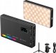 Apexel LED 140 Rgb / 3100 Mah 1/4"" Iso + Statyw + Głowica 3D (APL-FL07) 1