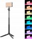 Apexel LED 140 Rgb / 3100 Mah 1/4"" Iso + Statyw + Głowica 3D (APL-FL07) 5