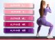 Alpha ZESTAW 5 GUM DO ĆWICZEŃ MINI BAND FITNESS GUMY OPOROWE TRENINGOWE ALPHA 1