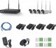 Kamera IP EASYCAM Bezprzewodowy zestaw do monitoringu EasyCam Wi-Fi 4 kamery 5Mpx 4