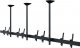Hagor Hagor 3314 uchwyt / stojak do monitorów 165,1 cm (65") Czarny Sufit 2