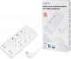 LogiLink LogiLink 6 gniazd Wi-Fi smart 1.8m biała 1