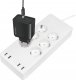 LogiLink LogiLink 6 gniazd Wi-Fi smart 1.8m biała 2