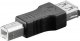 Adapter USB PremiumCord USB-A - USB-B Czarny  (kur-2) 1