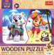 Trefl Puzzle drewniane Dziewczęcy Psi Patrol 24 elementy (20266) 3