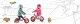 Rowerek biegowy Chillafish Charlie 10" lidzsvara velosipeds roza no 1 5 lidz 4 gadiem CPCH01PIN 5