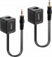 Adapter USB Lindy Adap Lindy Stereo Audio Cat.5/6 100m 3,5mm 2