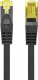 Lanberg Patchcord S/FTP kat.6A 3m LSZH CU fluke passed czarny 2
