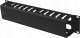 Lanberg Organizer kabli Lanberg AK-1705-B 19" 1U z zaślepką typ A czarny 1