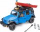 Bruder bruder Jeep Wrangler Rubicon Unlimited with kayak and figure, model vehicle 5