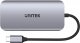 HUB USB Unitek Unitek Aktywny hub USB-C 5Gbps, 2x HDMI 4K, czytnik kart, RJ-45, PD 100W 3