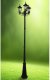 Polux Stojąca LAMPA masztowa LIGURIA 313423 metalowa OPRAWA klasyczna do ogrodu zewnętrzna outdoor IP43 czarna 4