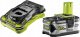Ryobi Charger and rechargeable battery set Ryobi RC18150-250 Litio Ion 5 Ah 18 V 4