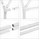 Heckermann Pawilon ogrodowy Heckermann 3x3m Namiot handlowy Model ES.1 5
