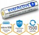 EverActive Akumulator everActive 18650 3,7V Li-ion 2600mAh micro USB z zabezpieczeniem BOX 5