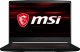 Laptop MSI Laptop MSI GF63 THIN GAMING - i5-11400H | 8GB | SSD 256GB | 15.6"FHD | GeForce GTX1650 Max-Q 4096MB pamięci własnej Windows 11 | BLACK | Podświetlana klawiatura 1