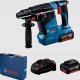 Młotowiertarka Bosch BOSCH MŁOTOWIERTARKA Z OPCJĄ KUCIA 18V 2,4J 2x5,0Ah GBH 187-LI 42