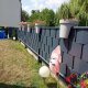 Linarem SiatkiSieci TAŚMA OGRODZENIOWA ANTRACYT 19cmx50m OSŁONA NA OGRODZENIE PANELOWE PŁOT +UV 5