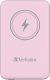 Powerbank Verbatim Powerbank Verbatim Charge 'n' Go Magnetic Wireless 10000mAh USB-C PD 3.0 Pink 3