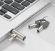 Techly Linka zabezpieczająca do laptopa Techly Wedge-Lock na Klucz 1,8m 5
