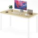 Biurko SENSE7 Blat MDF MANMA Jasnobrązowe 160 cm x 80 cm 1